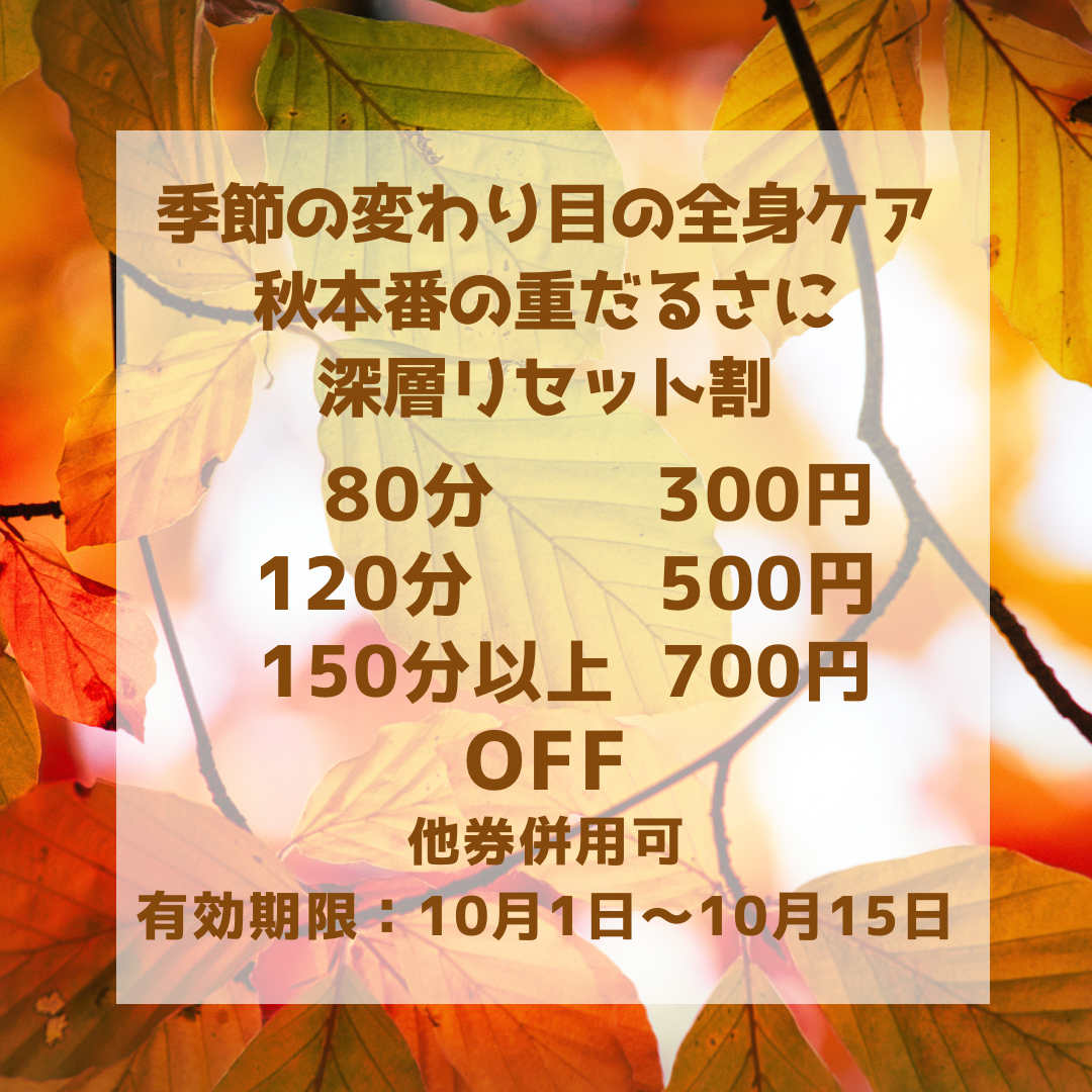 名古屋栄の整体・マッサージ ブログ｜からだ工房本館